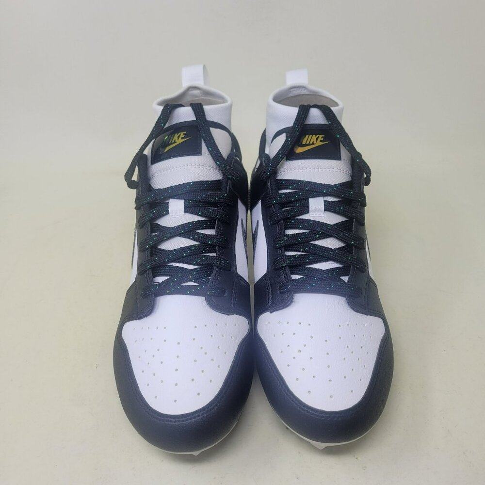 Nike Dunk Low Vapor Edge Panda Black Football Cleat Mens Size 9 BNIB DZ4890-001 - Picture 5 of 11